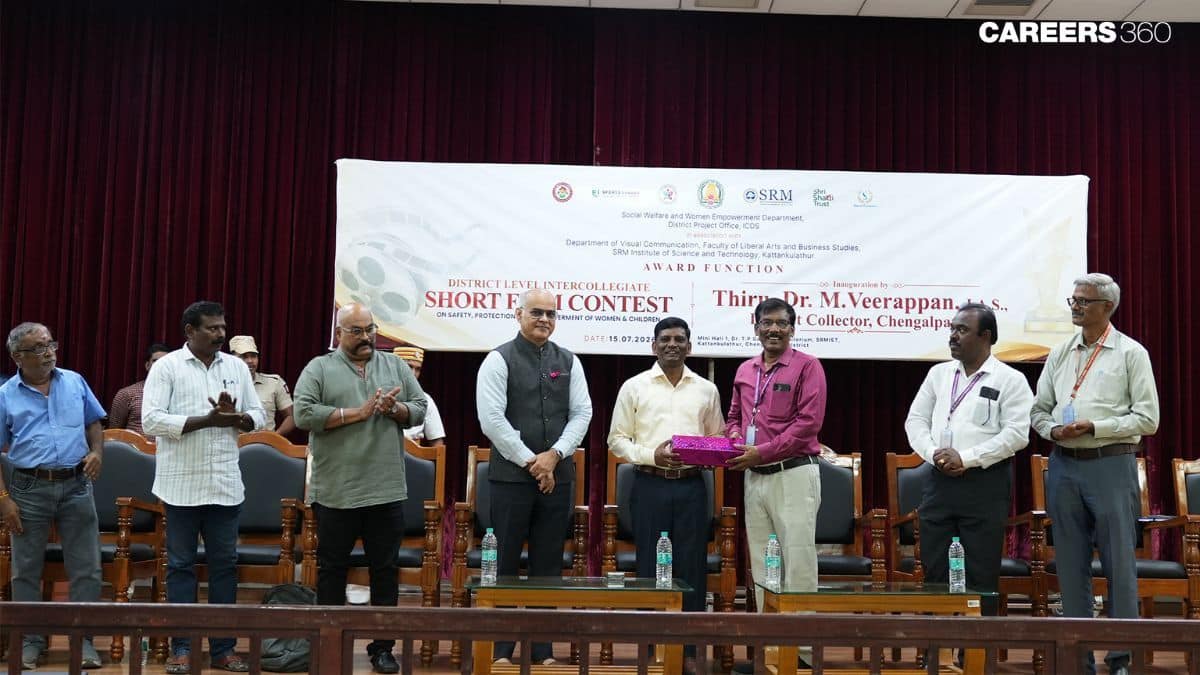 IAS Officer, Dr. M. Verrappan Calls for Responsible Use of Social Media at SRMIST 2026 Short Film Awards